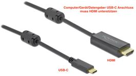 Delock 85970 Kabel USB-C_zu_HDMI 4K/60Hz aktiv 2m schwarz