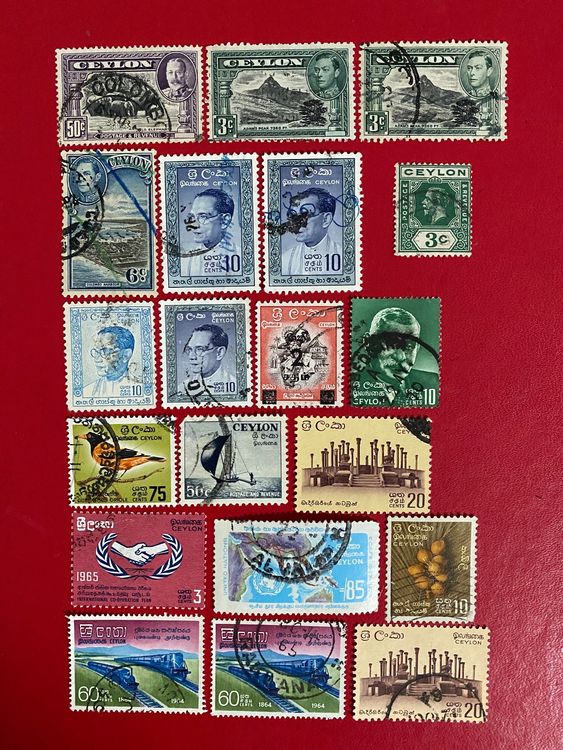 Ceylan - VERS 1957 : Timbre Imprimé à Ceylan  Aujourd'hui Sri Lanka Montre L Image De Kihiri Vehera Un Ancien Stupa A Kataragama Ci 108570358