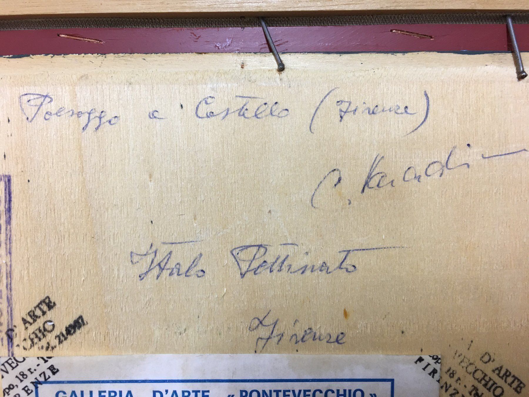 Gemälde: Pettinato Gemälde / 40 x 36cm – Gebraucht aus Oftringen von Vucki 7