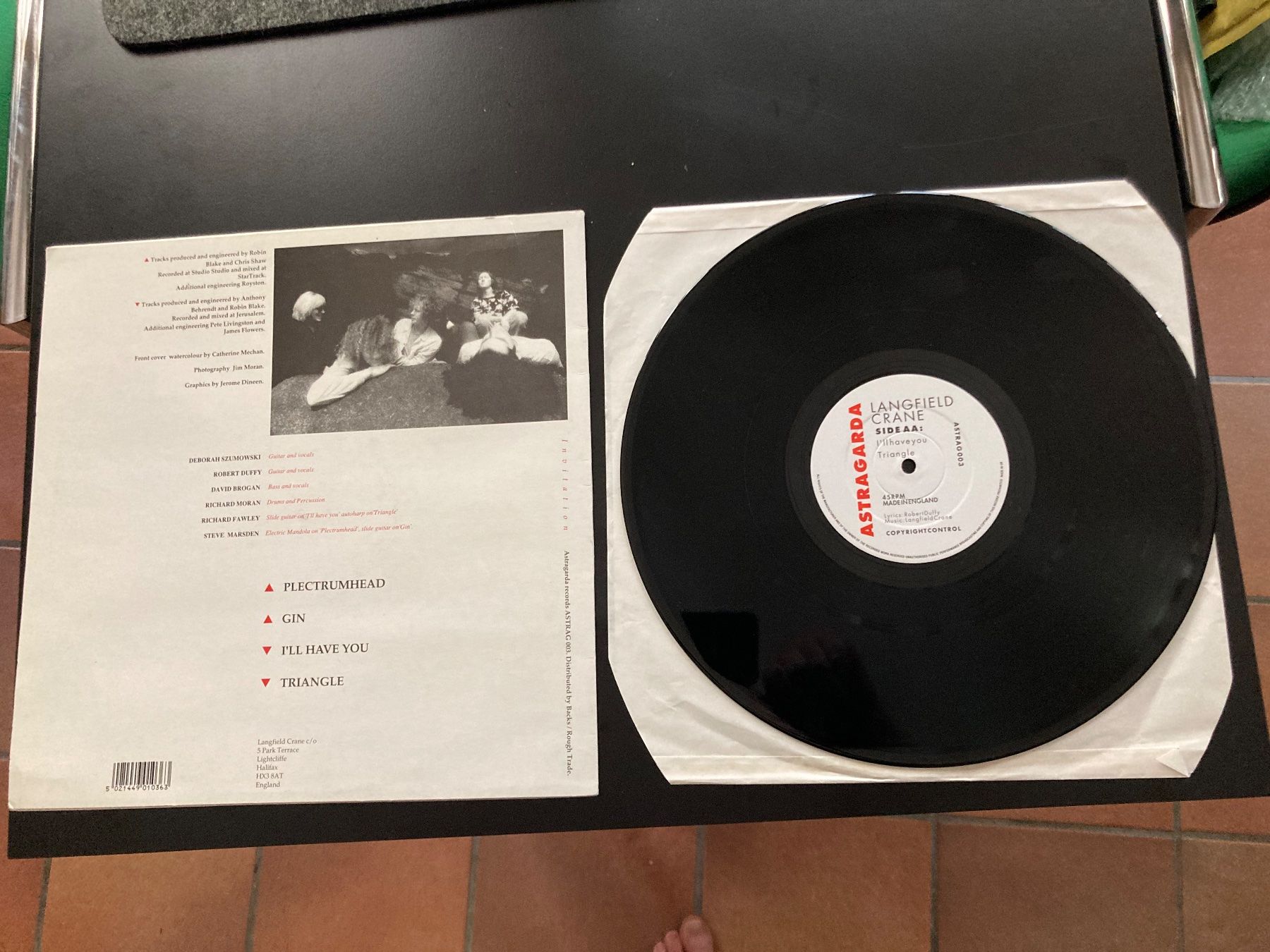 Vinyles: Langfield Crane - Invitation – D'occasion à Fribourg par Karushi 1