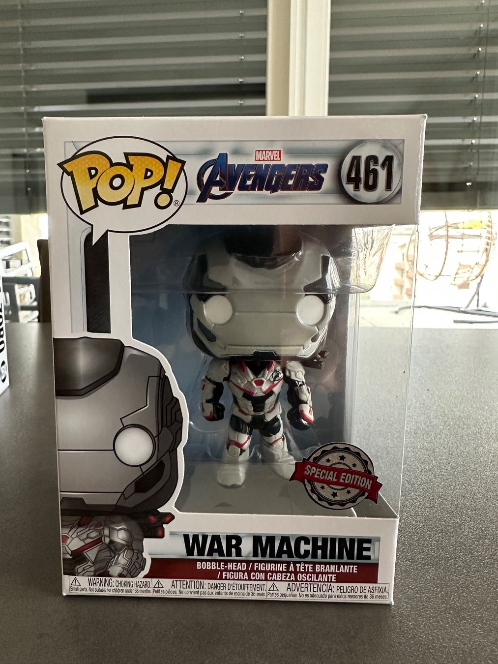 Funko Statuette: Funko Pop War Machine (Marvel) Nr. 461 – Nuovo e nell'imballaggio originale da Weinfelden venduto da DStern95