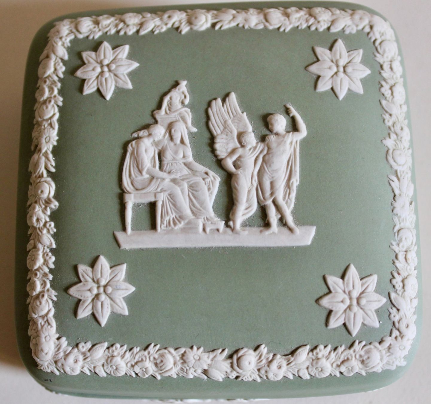 Zuccheriere: Wedgewood Deckeldose Jasperware – Usato da Kirchlindach venduto da hekilida 2