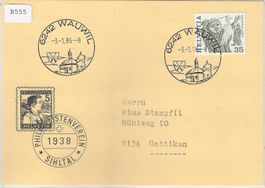Werbestempel 6242 Wauwil 3.1.86
