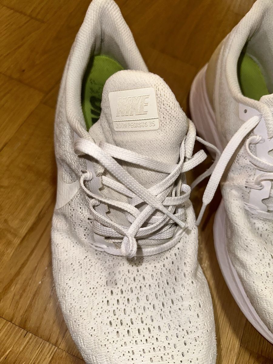 Nike Herrenschuhe: Nike Zoom Pegasus 35, weiss, Grösse 44.5 – Gebraucht aus Bern von rub_8mhx 5