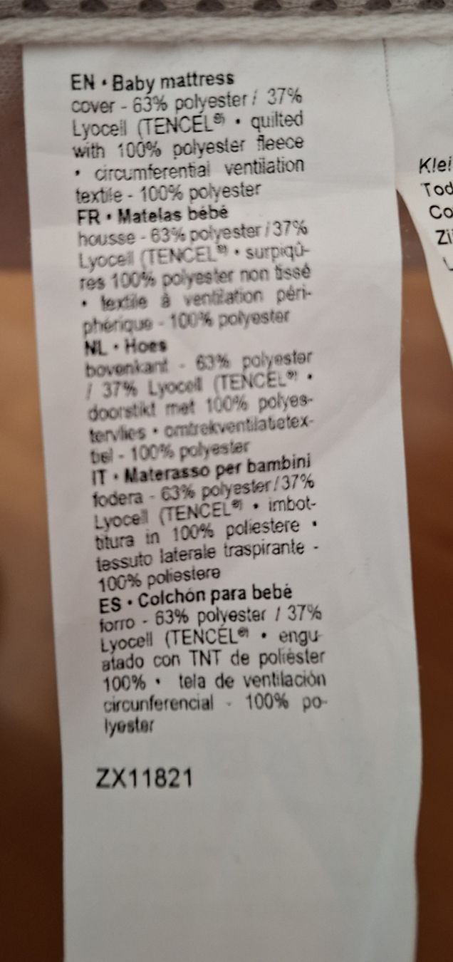 Materassi: Matratze Dr. Lübbe Air Plus 70x140 cm – Nuovo (secondo la descrizione) da Basel venduto da dimspil 1