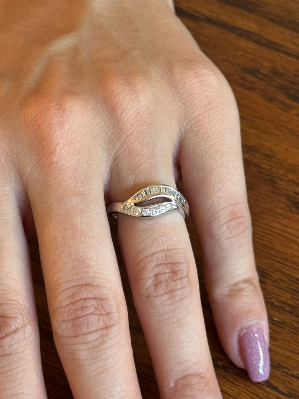 Bucherer Anelli: Damenring mit Diamanten/750 Weissgold – Usato da Ebikon venduto da Dmasterx 3