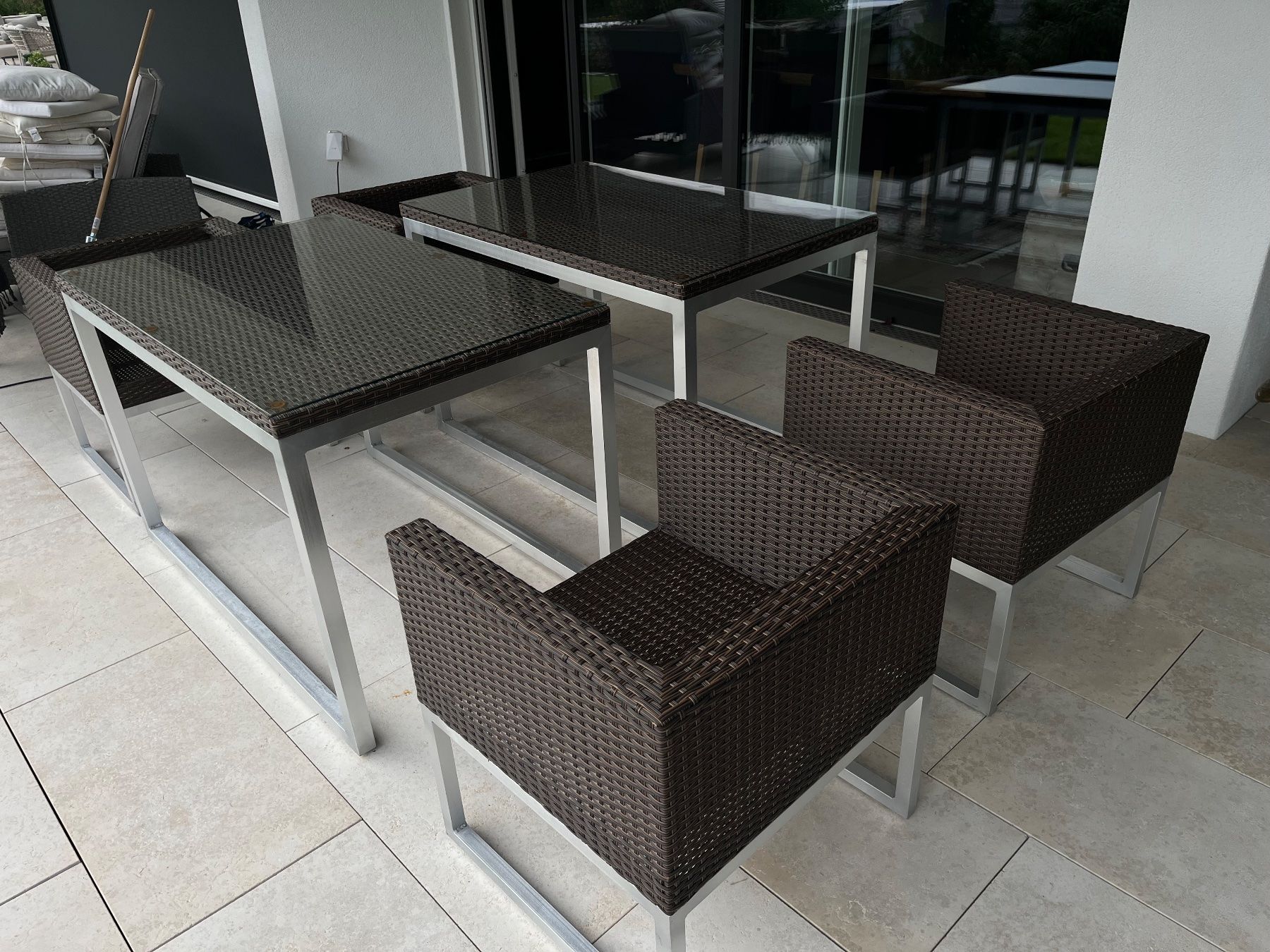Set di tavolo e panche: Salon de jardin - – Usato da Au ZH venduto da joh_xvy9 1