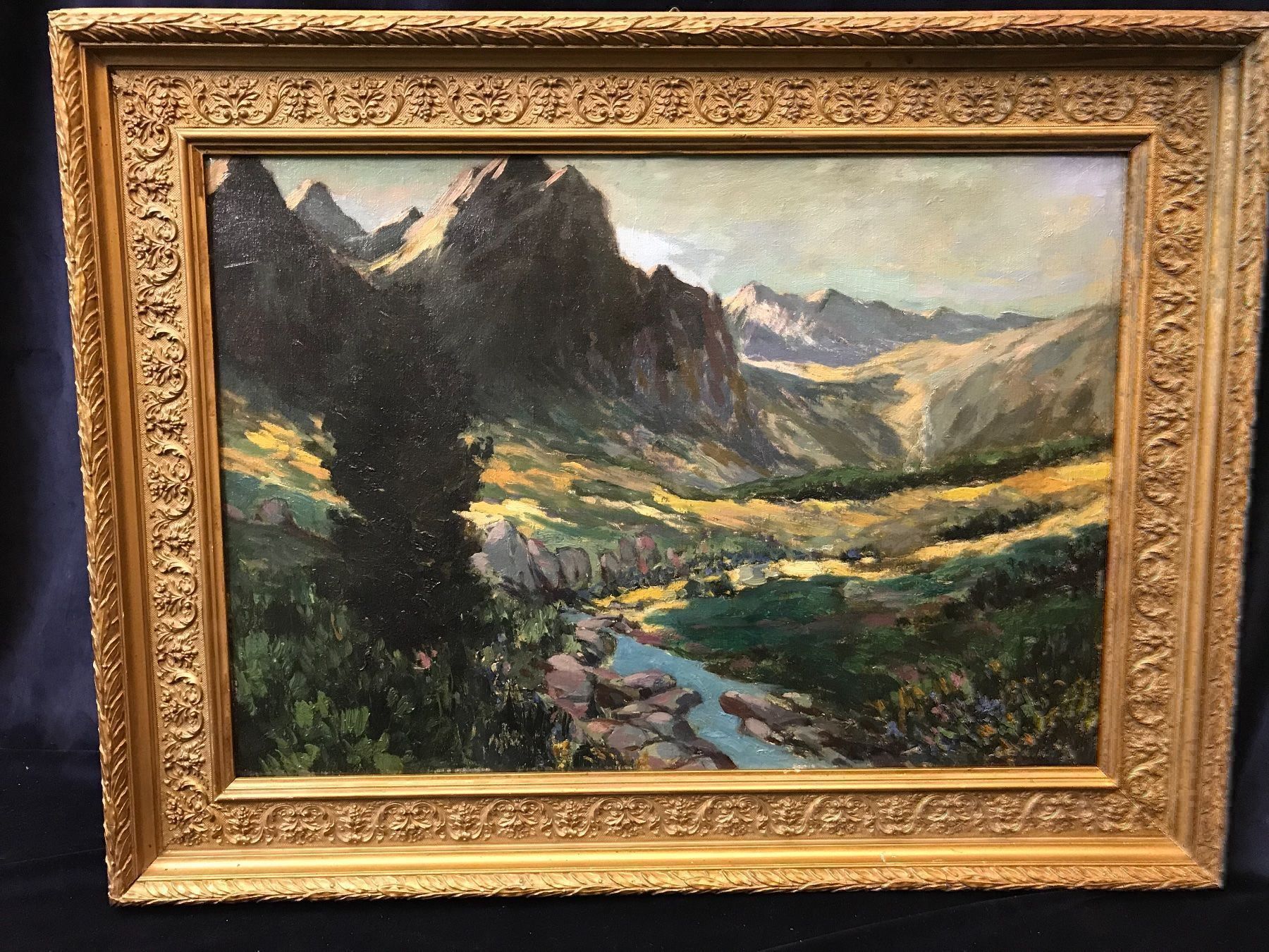 Dipinti: Tschechische  Antik Gemälde 64x48cm – Usato da Zürich venduto da Artnuvo 6