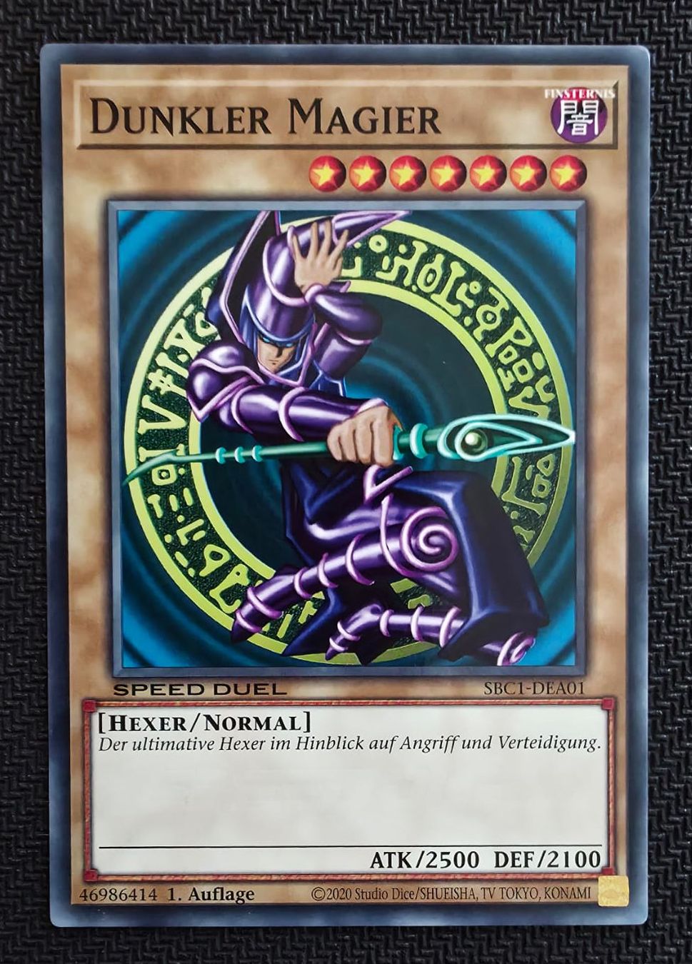 Yugioh Carte collezionabili: Dunkler Magier - SBC1-DEA01 - Yu-Gi-Oh! – Nuovo (secondo la descrizione) da Zürich venduto da Zetto