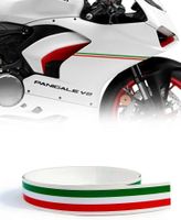 Streifen Aufkleber Italia Tricolore 0.75cm x 3.6m Rolle