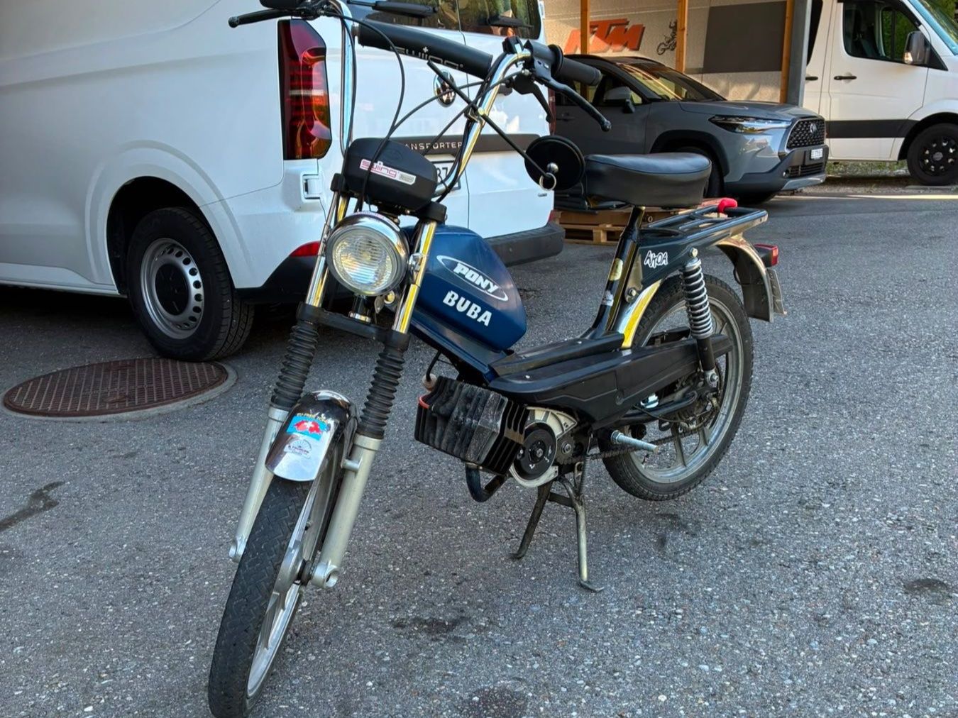 Pony Cyclomoteurs: Pony GTX 503 mit Ausweis – D'occasion à Boltigen par rubi1971ruth
