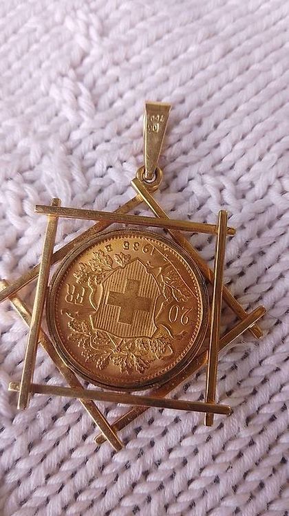 Goldkruzifix Jesus Kreuz Rur Anker Anker Anhänger Halskette Für