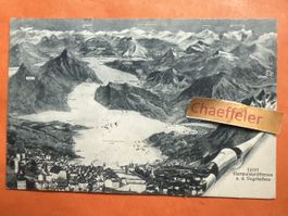 1906 Luzern Vierwaldstättersee a. d. Vogelschau