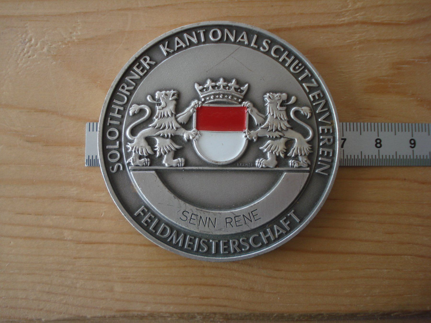 Medaillen: (RO) Solothurn Feldmeisterschaft – Gebraucht aus Erlach von Net-Coins