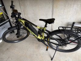 Flyer Uproc 6 E-Bike vollgefedert