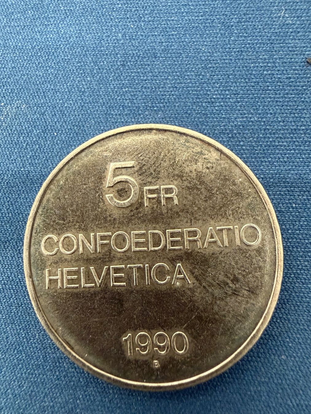 Alle Münzen: Gedenk-Fünfliber 1990 – Neu (gemäss Beschreibung) aus Steinmaur von bikermac 1