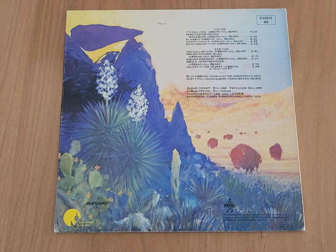 Dischi in vinile: LP  ZZ Top – Usato da Martigny venduto da MZ-67 2