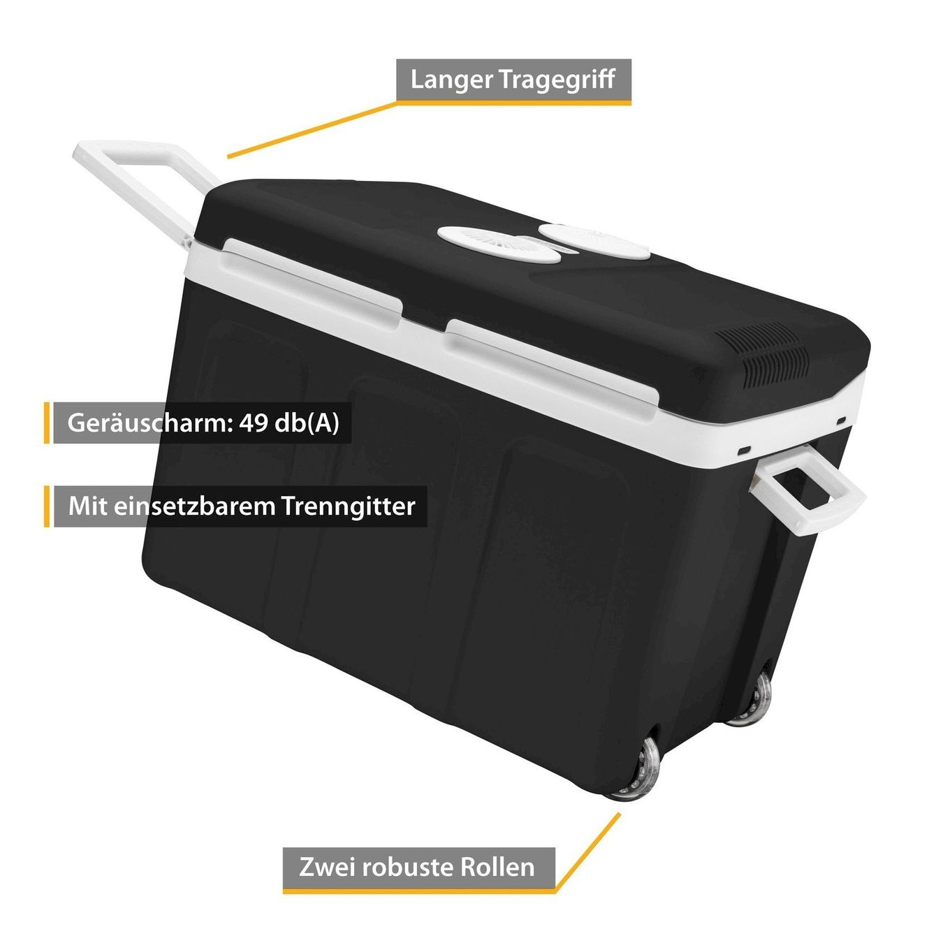 Cucinare, Mangiare & Bere: TZS First Austria 40L Kühlbox schwarz – Nuovo e nell'imballaggio originale da Bottighofen venduto da zaap 5