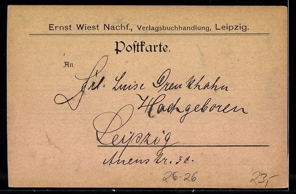 Cartes postales: Handgemalt: Verschiedene Haarkämme und  – D'occasion à Berlin par bartko-reher 1