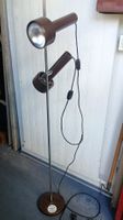 Braune Stehlampe 70er Jahre