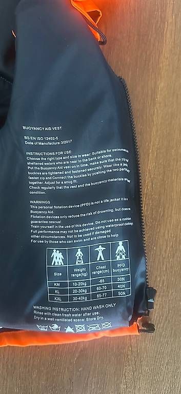 Giubbotti di salvataggio: Kinderschwimmweste – Usato da Auenstein venduto da Crufi 2