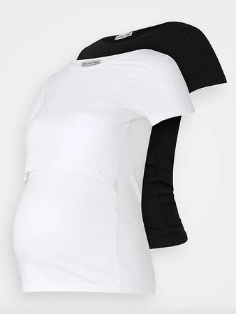 Still-Shirt - schwarz und weiss, Grösse S