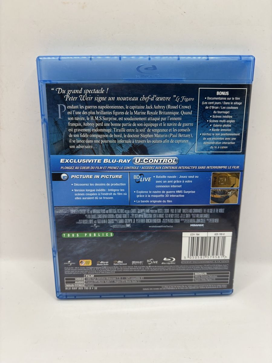 Alle DVDs: BLU-RAY Master and Commander – Gebraucht aus Genève von sho_67qj 1
