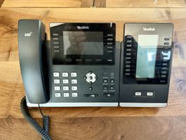 Yealink T46G IP Telefon mit EXP40 Erweiterungsmodul