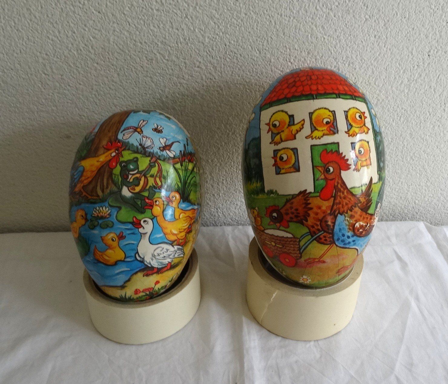 Tutte le decorazioni: Pappmache Ostereier Vintage – Usato da Minusio venduto da Mer66 1