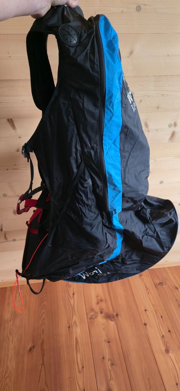 Sport dell'aria & Aquiloni: Woody Valley Wani Light Gurtzeug – Usato da Disentis/Mustér venduto da sillima 2
