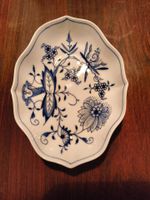 kleine Meissen Zwiebelmuster Kornblume Schale Videpoche