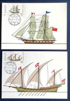 1982-83 Malta Schiffe La Speranza -The Xebec - Maximumkarten