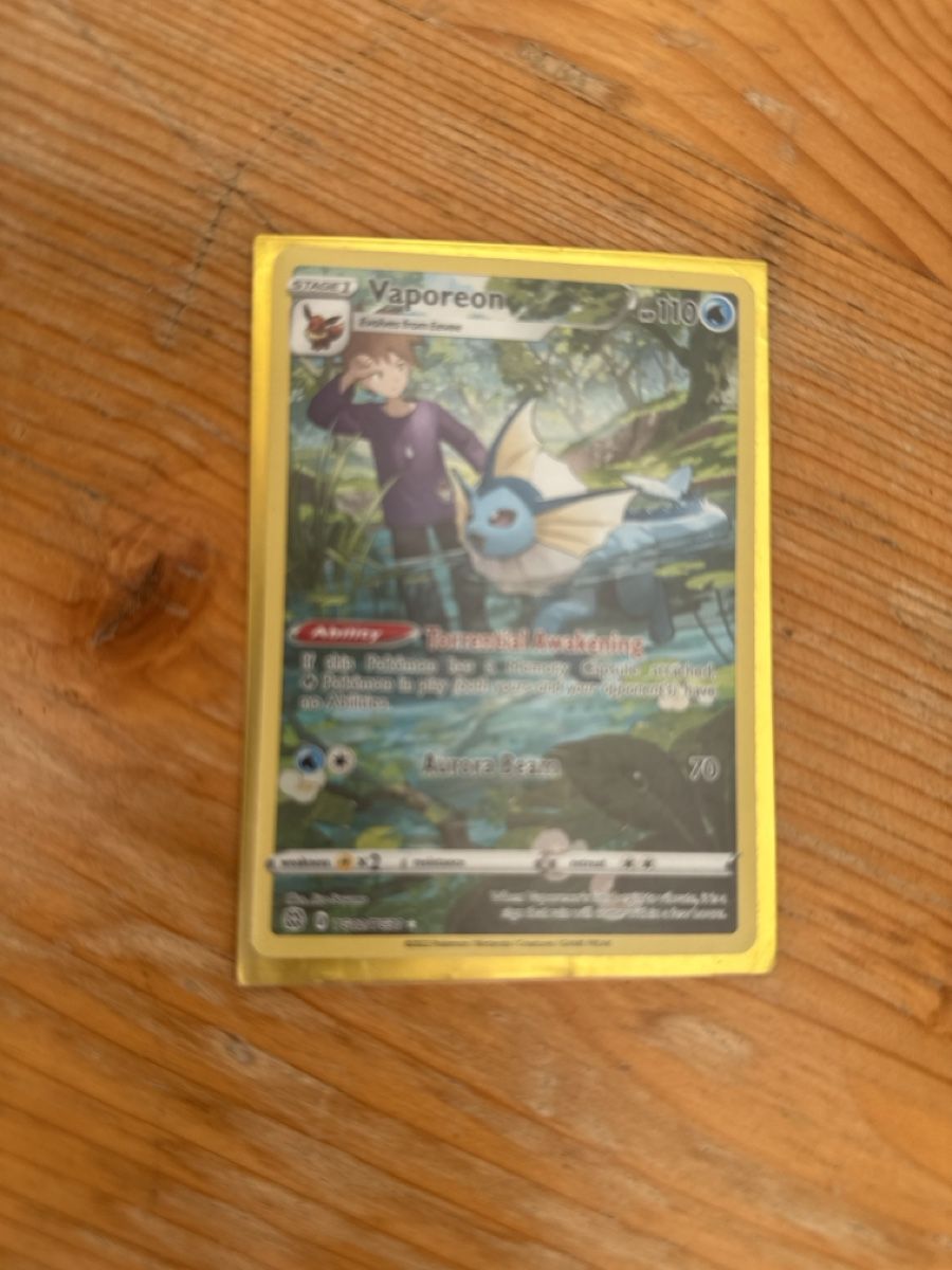 Pokémon Carte collezionabili: Pokemon Karte Vaporeon – Usato da Appenzell Meister. venduto da ROMDIE10
