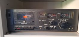 Akai GXC-706D Vintage Kassettendeck – Läuft (für Bastler)