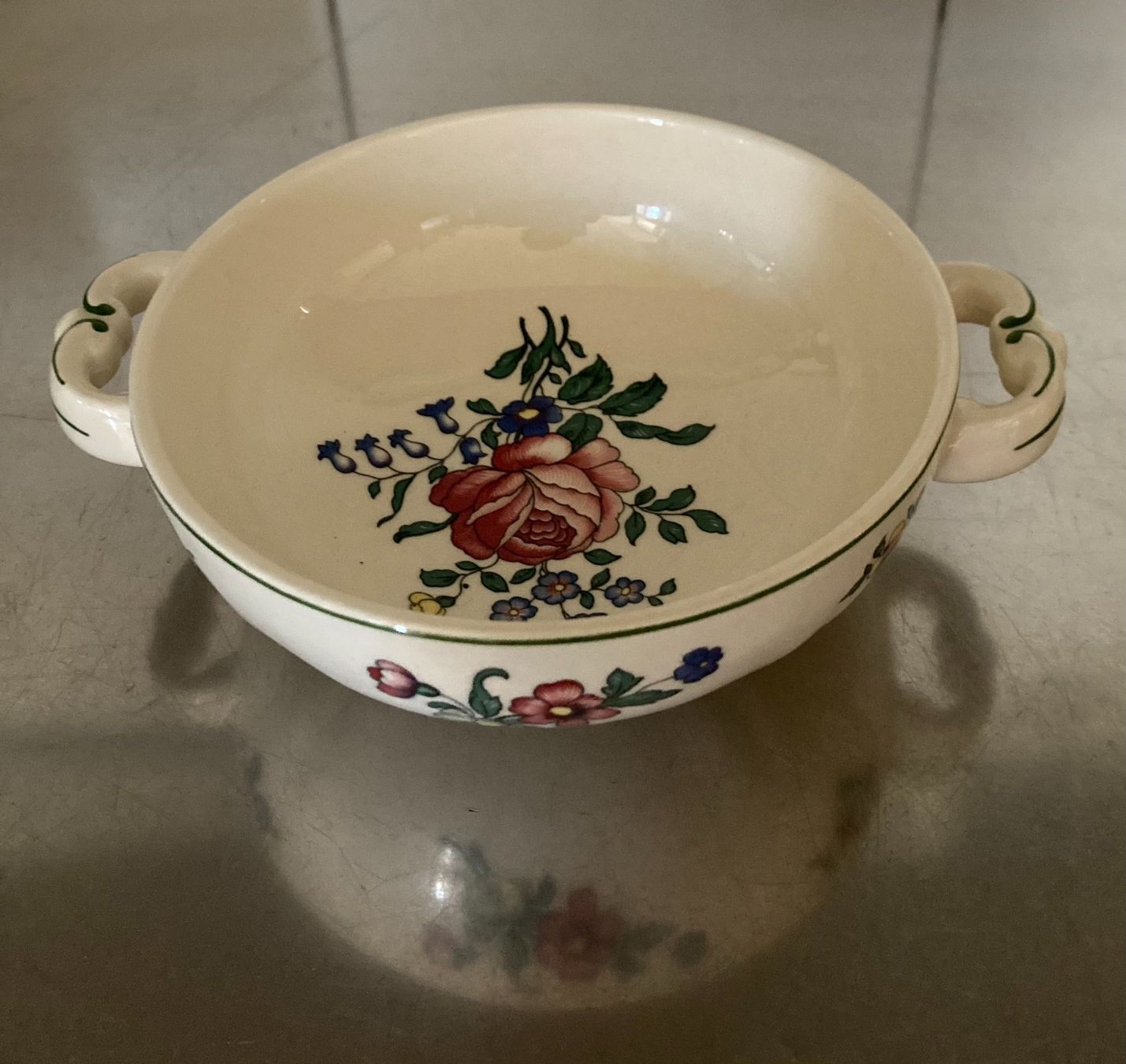Villeroy & Boch Set di piatti: Villeroy&Boch "alt Strassburg", Dessertteller, Eierbecher .. – Usato da Riniken venduto da begeh-r-bar 1