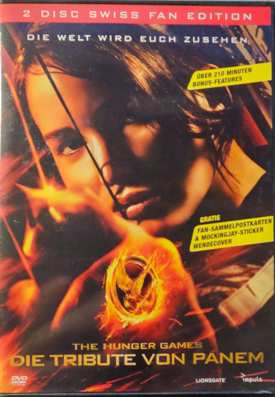 Tutti i DVDs: Die Tribute von Panem - The Hunger Games – Usato da Wahlen b. Laufen venduto da Cg10