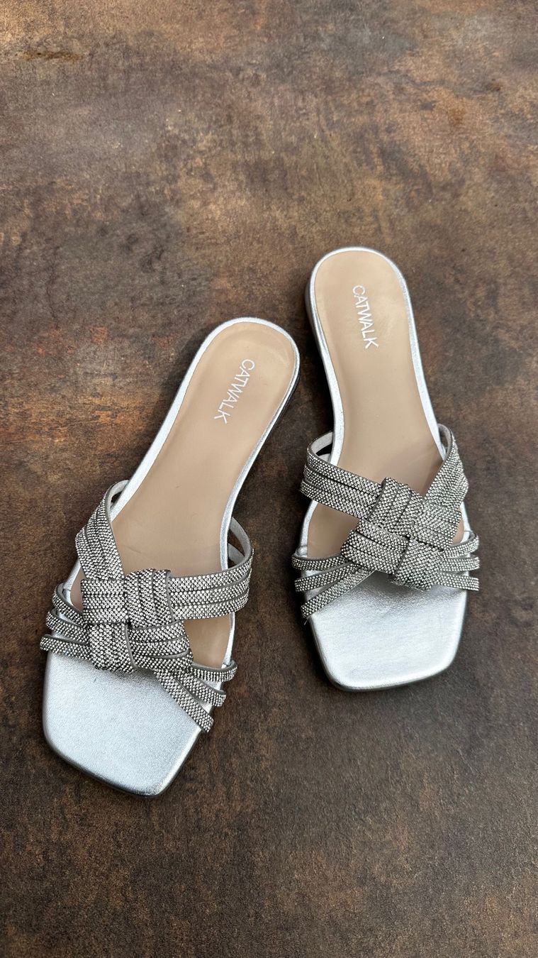Dosenbach Scarpe da donna: Sommerschuhe mit Strass – Nuovo e nell'imballaggio originale da Killwangen venduto da Cebelli