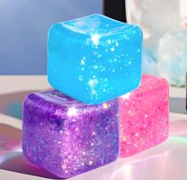 Mystery Nee-Doha Würfel Squishy Glitzer Design Knet