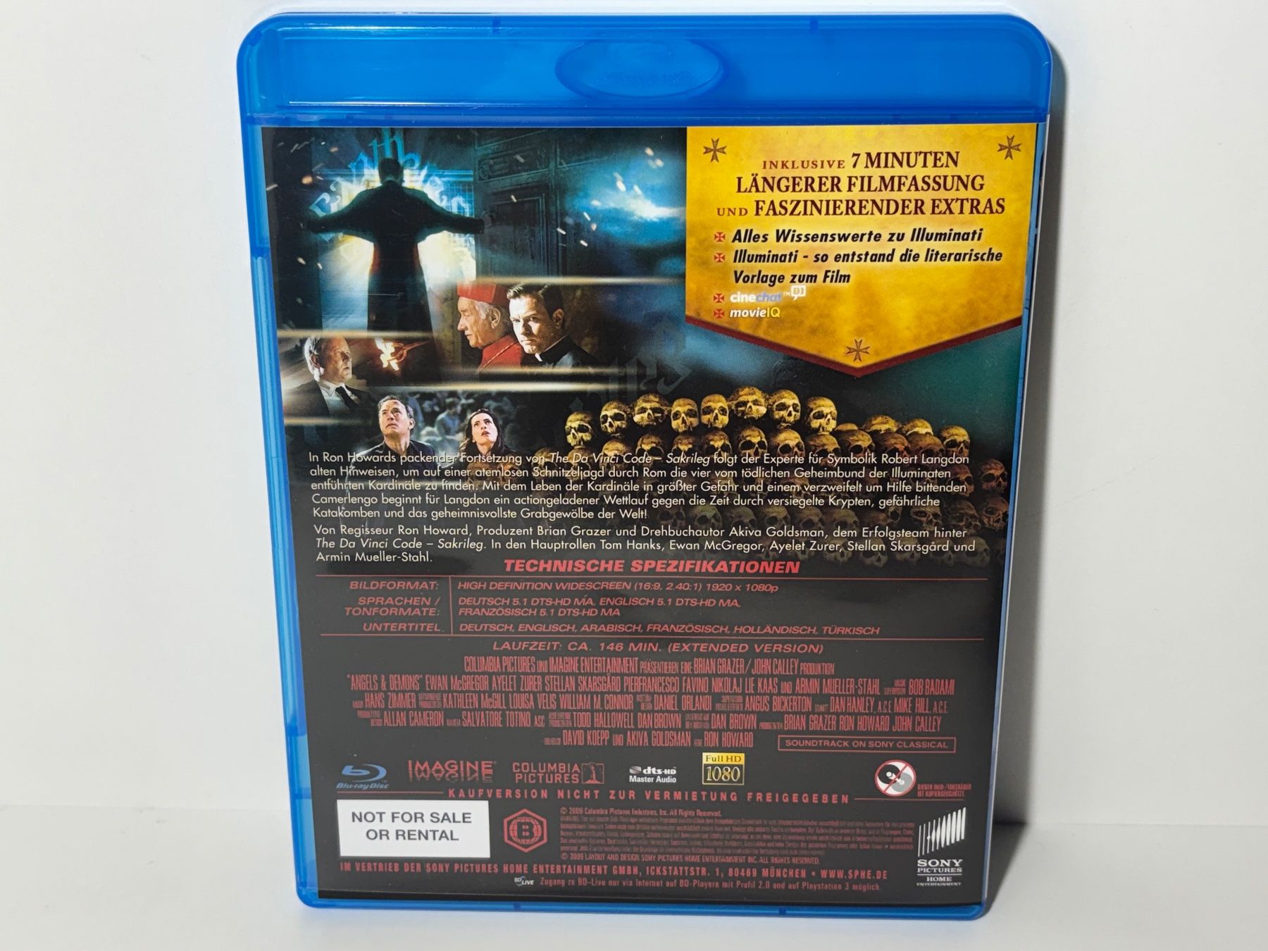 Alle DVDs: The Da Vinci Code - Illuminati - Inferno Blu Ray – Gebraucht aus Wilderswil von Mr.Fury 5