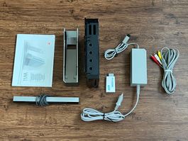 Nintendo Wii schwarz ohne Controller