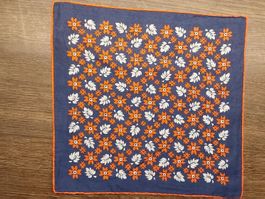 Taschentuch Motiv Blumen