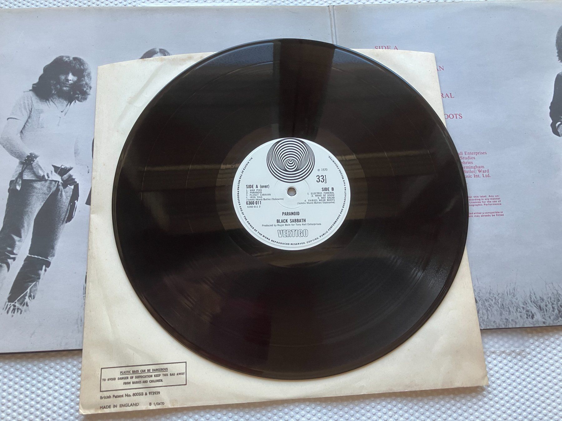 Vinyles: Black Sabbath – D'occasion à Aarwangen par Jukebox3 5