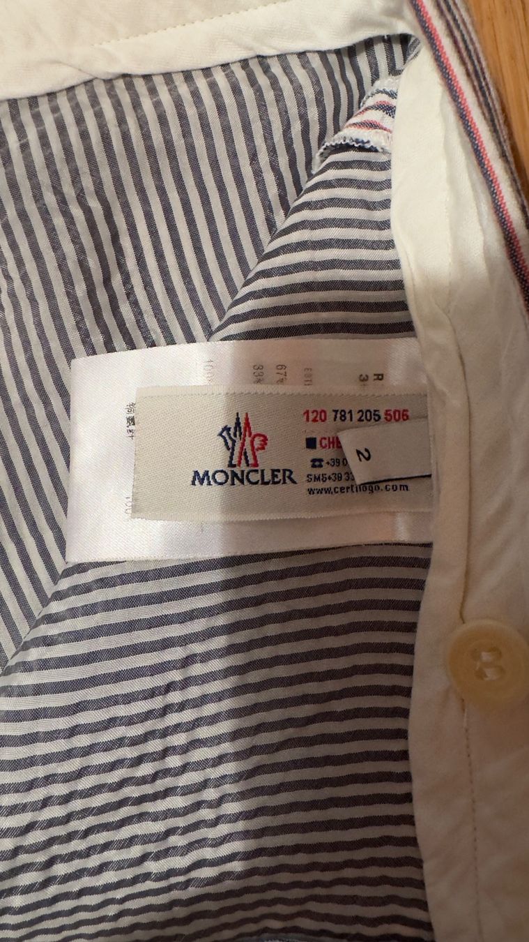 Moncler Hosen: Shorts Moncler gestreift Grösse M – Neu (gemäss Beschreibung) aus Küsnacht ZH von Gila1983 6