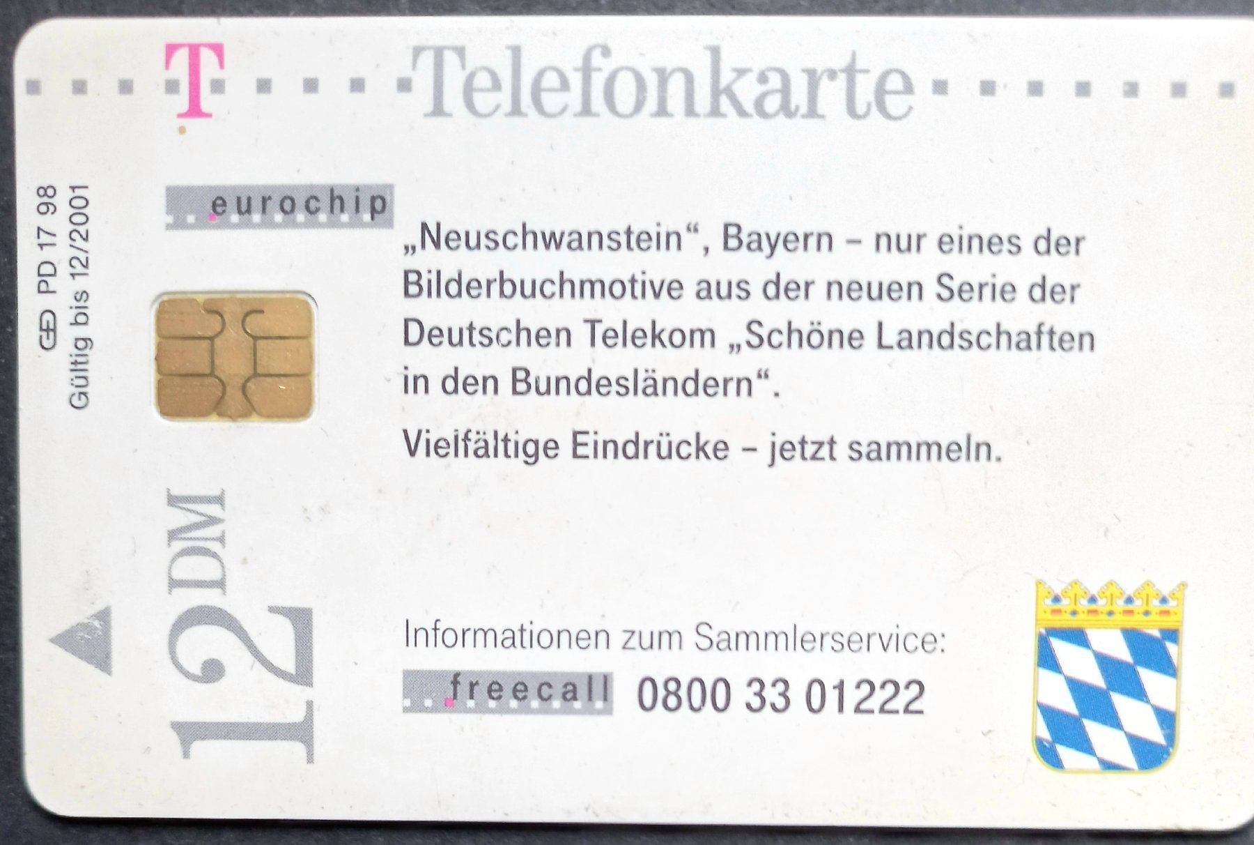 Schede telefoniche: Taxcard - Neuschwanstein - D – Usato da Niederuzwil venduto da lubimaja 1