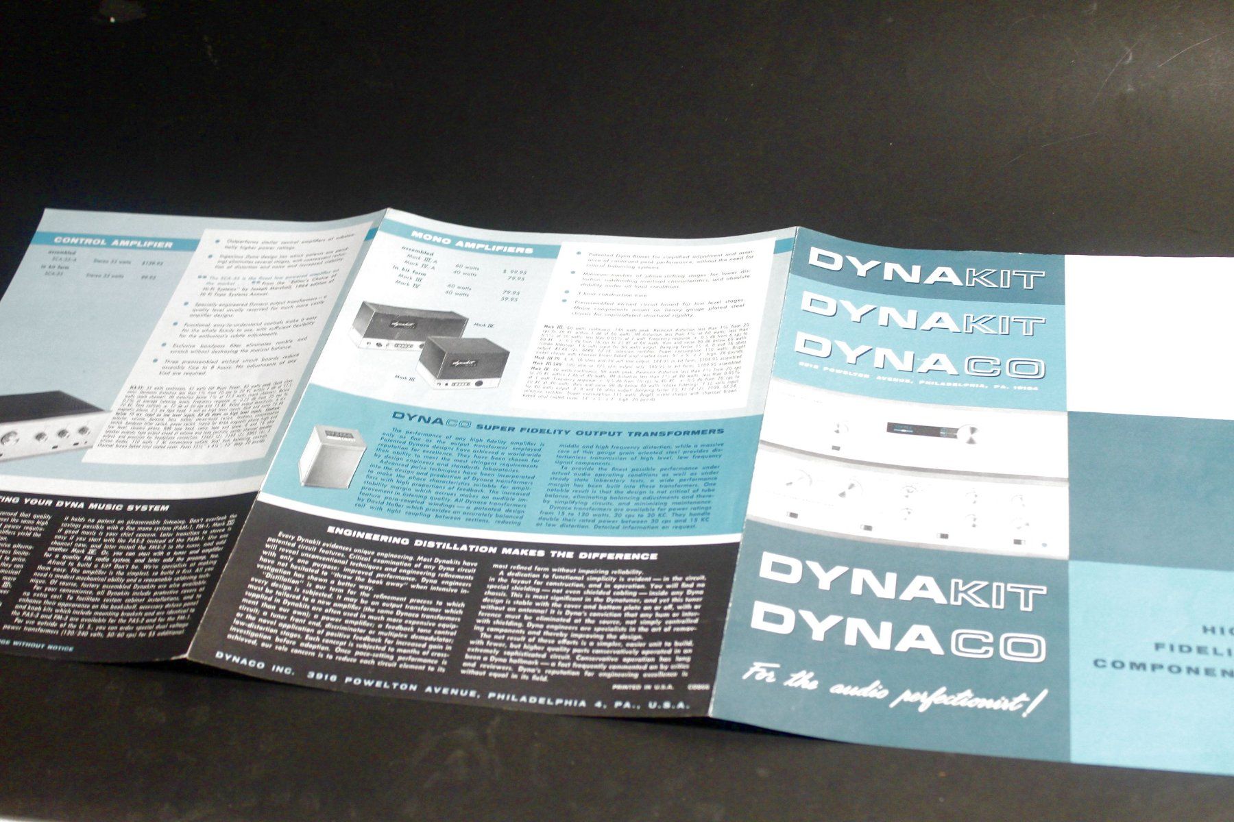 Amplificatori: Original Katalog: DYNACO / DYNAKIT - Komplettprogram, 1966 – Usato da Bern venduto da kultiges 2