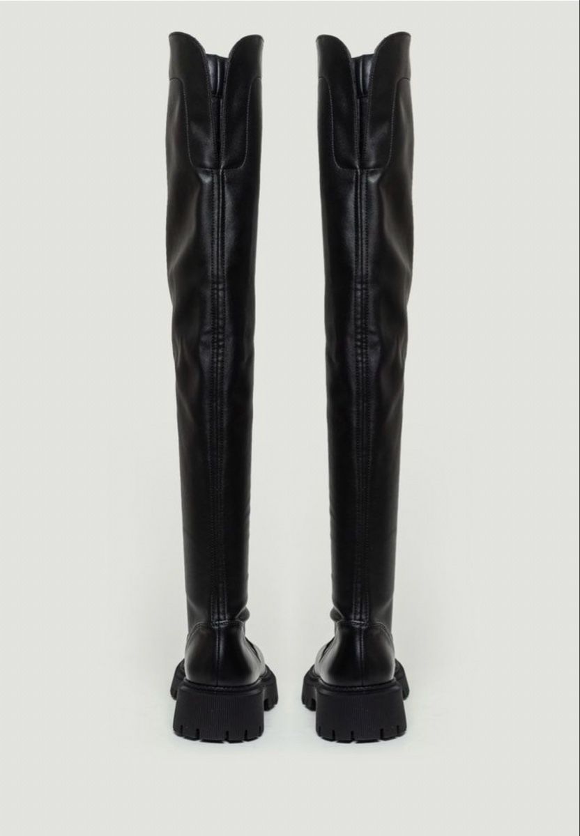 Scarpe da donna: Chic Black Over-The-Knee Boots - 39 – Usato da Genève venduto da alyonavinogradova 1