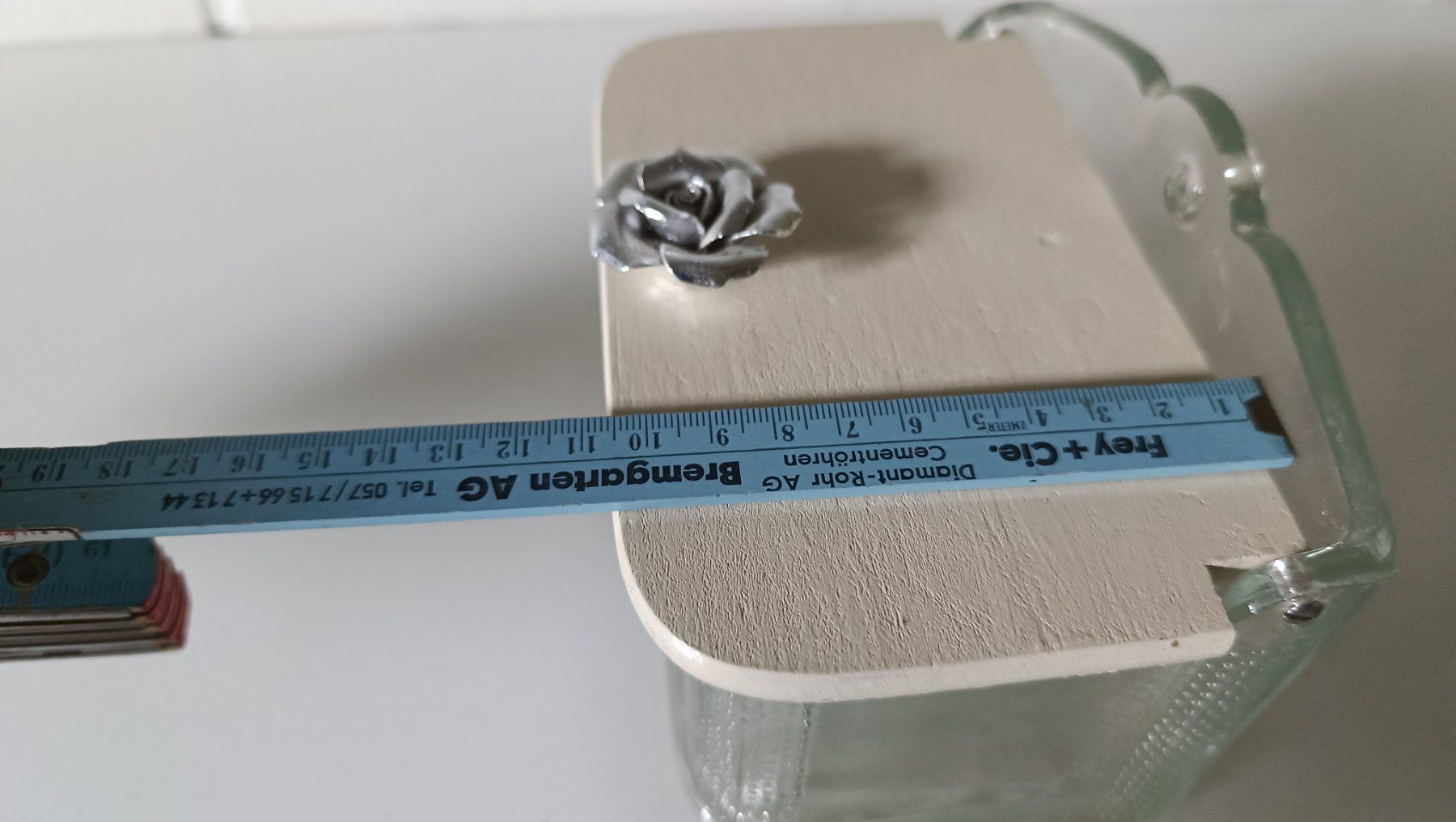 Bicchieri: Antikes Salz Glas mit Deckel – Usato da Zürich venduto da Jul69 6