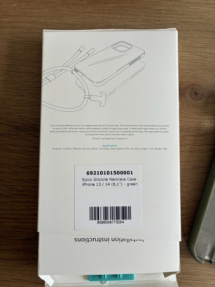 Apple Cover & Protezioni schermo: Handycase Silikon Necklace Case iPhone 13/14  – Usato da Wolfwil venduto da NewGirl 5