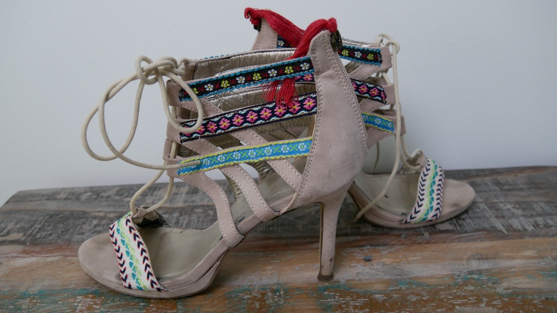 Scarpe da donna: High Heels Pumps Bunt Muster Beige – Usato da Zürich venduto da julia_vina 2