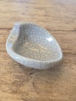 BYK Keramik Muschel Schale Vintage Krakelee Effekt 50s (1)